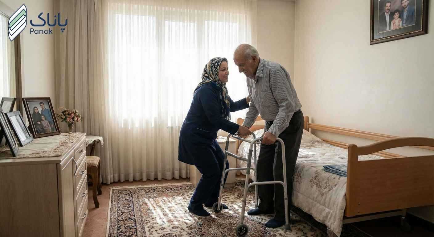 پرستار تمام وقت در منزل